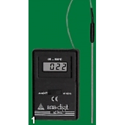 Termometro digitale  temperatura -30+500°C precisione 1°C con sonda per liquidi AMA-DIGIT 14TH - 681041401 